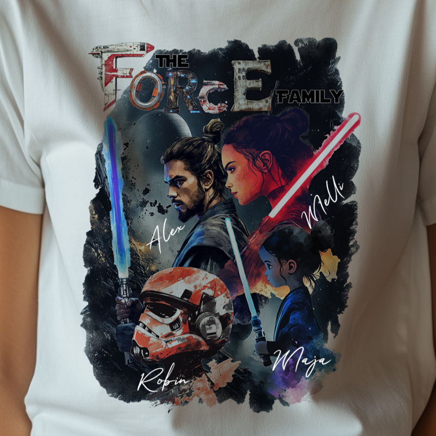 The Force Family Mama Tshirt