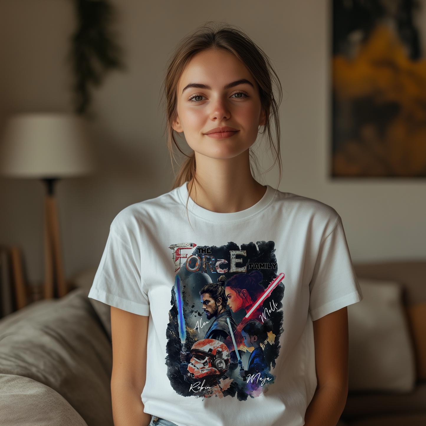 The Force Family Mama Tshirt