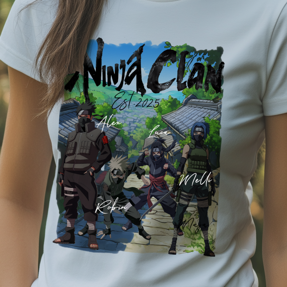 Ninja Clan Anime Mama Shirt