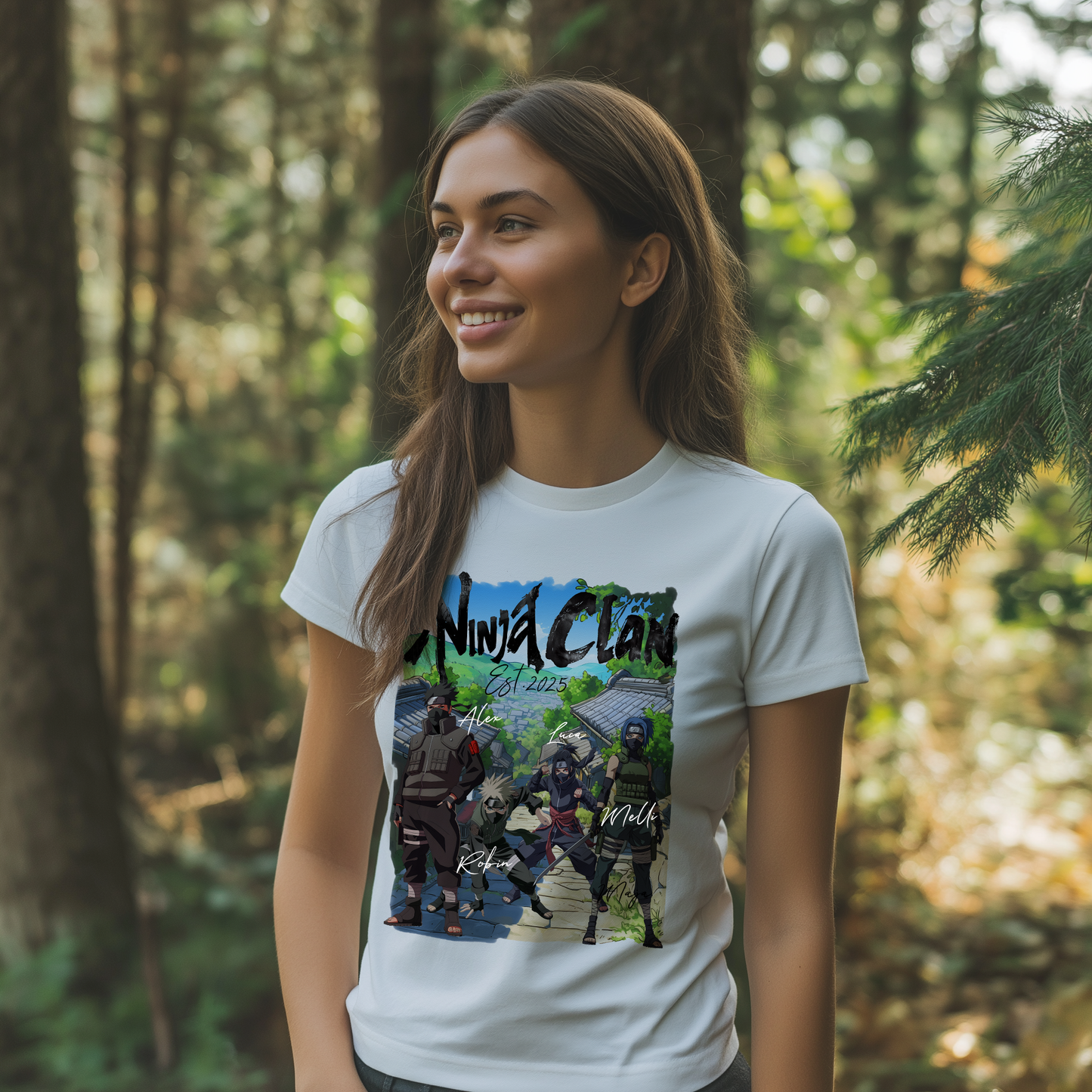Ninja Clan Anime Mama Shirt
