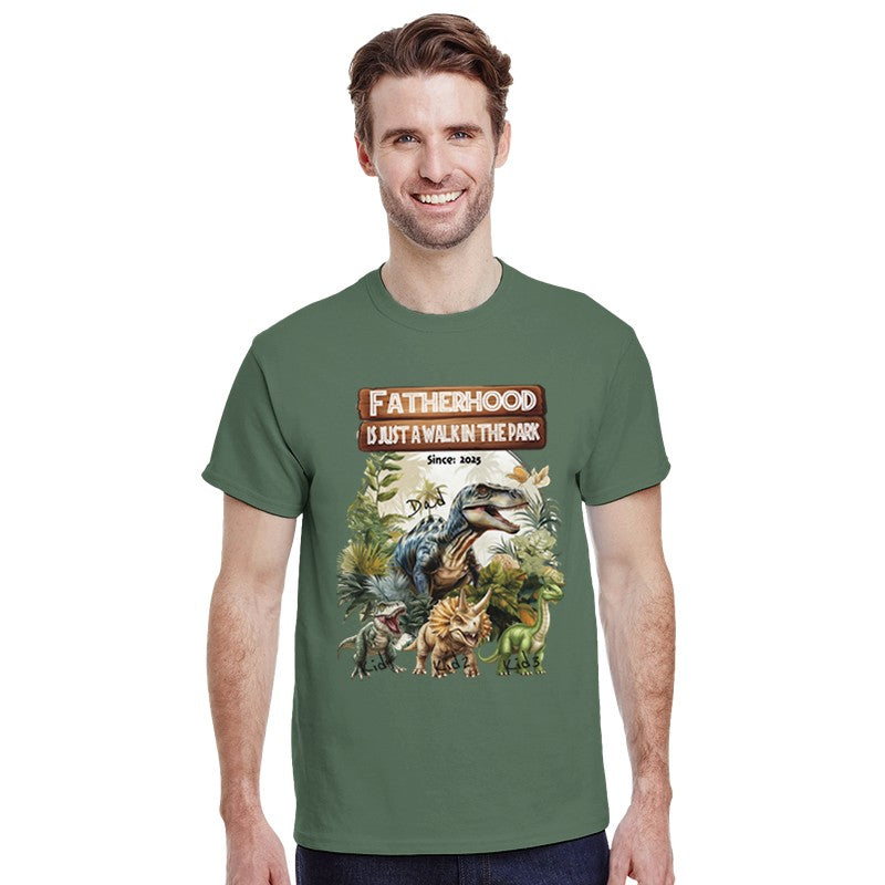 Fatherhood is just a walk in the Park T-Shirt
