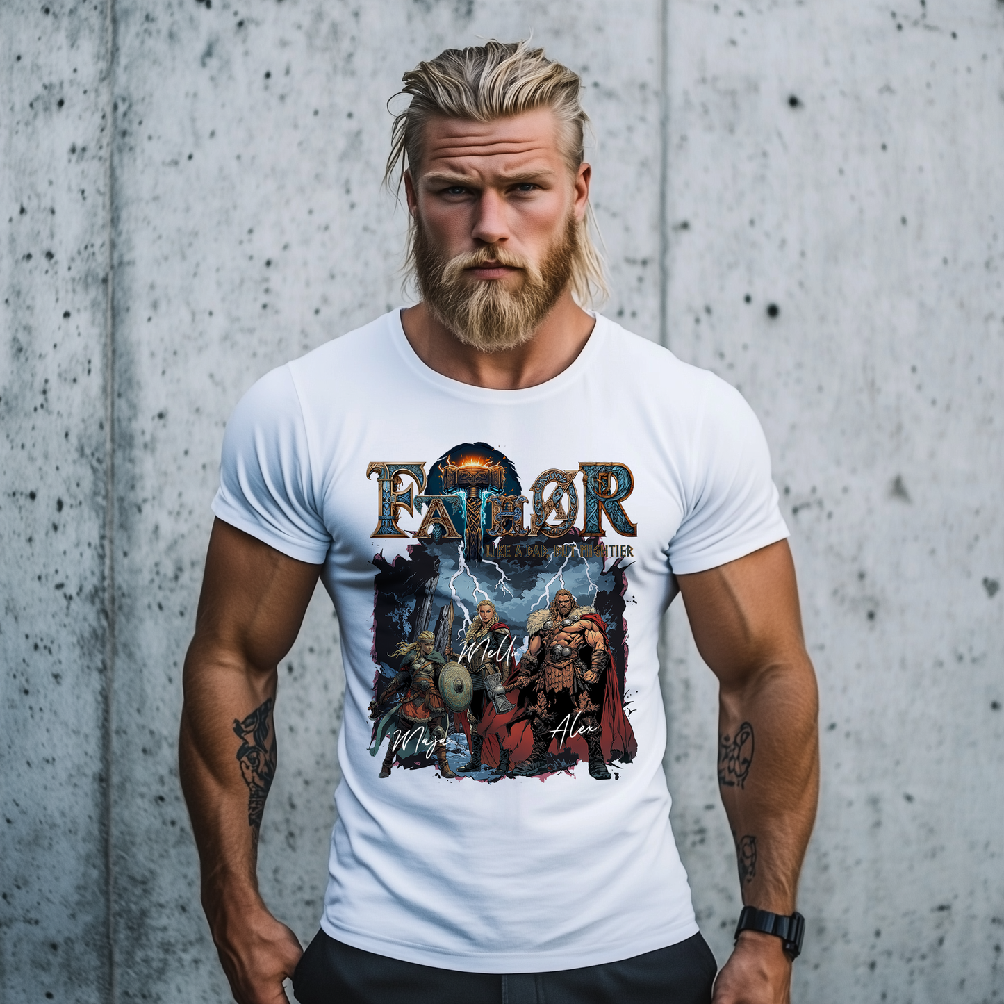 FATHOR - Like a dad, but mightier T-Shirt