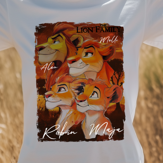 Löwen Mama T-Shirt