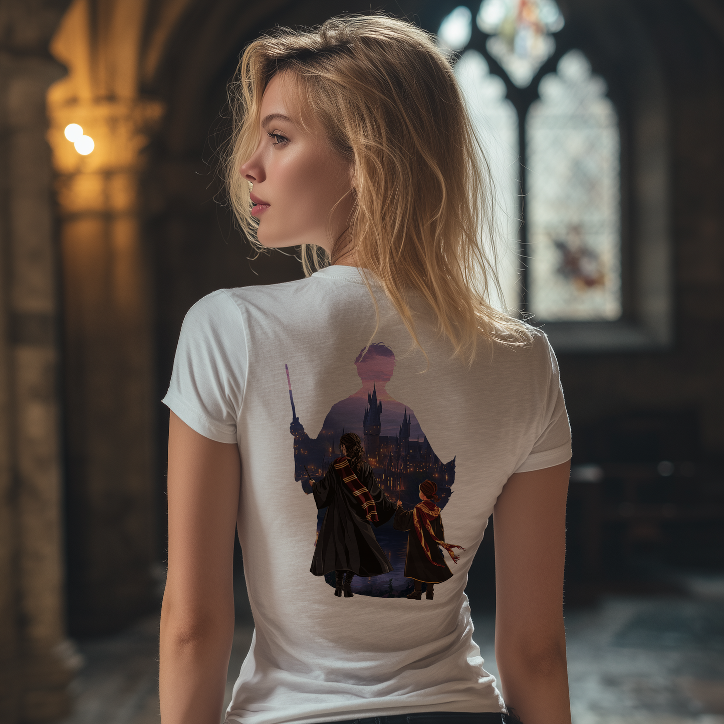 Best Wizard Mom T-Shirt Vor- und Rückseite