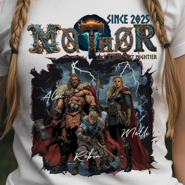 Mothor - Like a Mum but Mightier T-Shirt
