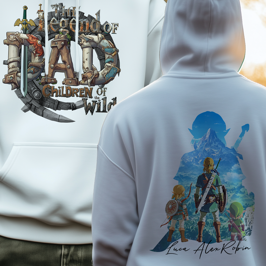 The Legend of DAD - Children of the Wild Hoodie mit Rückendruck