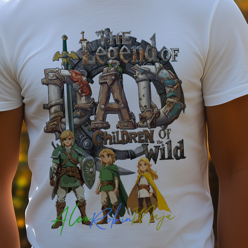 The Legend of DAD - Children of the Wild T-shirt